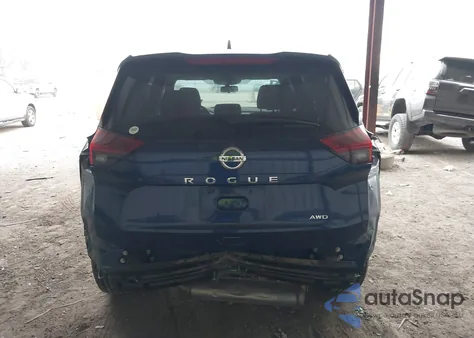 2021 Nissan Rogue S Intelligent Awd из США, поврежденный, VIN JN8AT3AB4MW226191